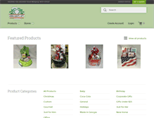 Tablet Screenshot of georgiabasketsandgifts.com